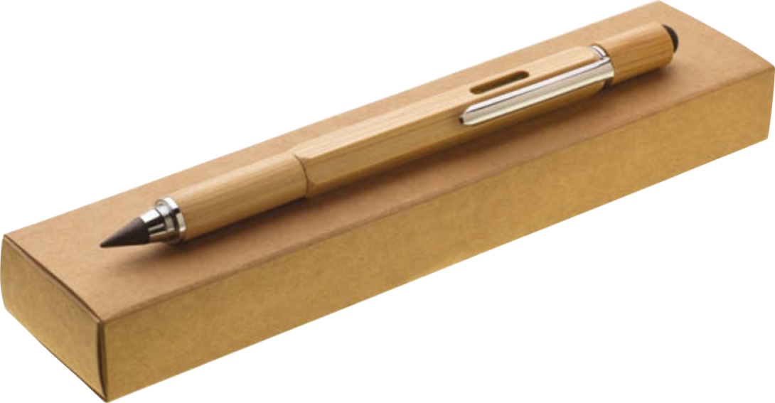 ATREZO PLUS multifunkční bambusová tužka 6 v 1